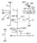 Wiring Components (Diesel Only) Diagram and Parts List for EZF2101DKU  Snapper Lawn Tractor