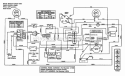 Wiring Schematic (Gas Only) Diagram and Parts List for EZF2101DKU  Snapper Lawn Tractor