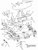 Part Location Diagram of 7042901YP Murray (C) WELD MAIN LINK
