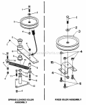 Part Location Diagram of 7035667YP Murray (C) SPRING EXTENSION
