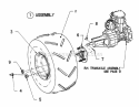 Part Location Diagram of 7054461 Snapper Assembly, Wheel Hub