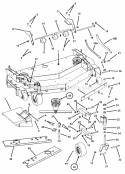 Part Location Diagram of 7036445YP Murray (C) BAFFLE FRONT