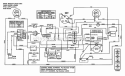 Wiring Schematic (Gas Only) Diagram and Parts List for ZF6100M  Snapper Lawn Tractor