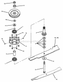 Part Location Diagram of 7058237YP Snapper Cutter, Housing