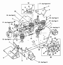 73 Ofz Mower Deck Assembly Diagram and Parts List for ZF7302M  Snapper Lawn Tractor