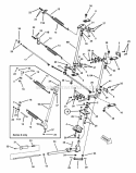 Part Location Diagram of 7043833YP Murray (C) WELD LEVER DECK