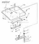 Part Location Diagram of 7046960 Snapper Plate, Seat Support