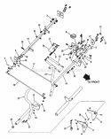 Part Location Diagram of 7058110YP Briggs and Stratton (c) weld control rh