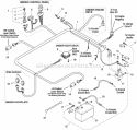 Electrical Group Diagram and Parts List for ZT18440KH 5091000 Snapper Lawn Tractor