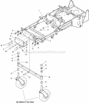 Part Location Diagram of 5048869DYP Briggs and Stratton Weld mainframe snap