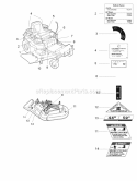Decals Group - Safety  Common Diagram and Parts List for ZT18440KH 5091000 Snapper Lawn Tractor