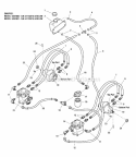 Hydraulics Group Version 1 Diagram and Parts List for ZT18440KH 5091000 Snapper Lawn Tractor
