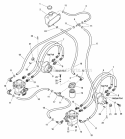 Hydraulic Group (270Hyd1) Diagram and Parts List for EZT20501BV 5901166 Snapper Lawn Tractor
