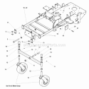 Part Location Diagram of 5403499D Snapper Weld, Main Frame, Snapper 400Z