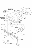 Front Axle Group Cast Iron No Susp Diagram and Parts List for ZT21546  Snapper Lawn Tractor
