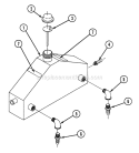 Oil Tank Parts 1810  2010 Diagram and Parts List for 1810  Snapper Lawn Tractor