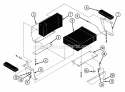 Part Location Diagram of 7079713 Snapper Cushion Back Assembly