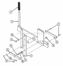 Deck Lift Parts Zu2013K Diagram and Parts List for ZU2003K 80165 Snapper Lawn Tractor