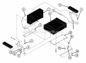 Seat Parts Zu2013K Diagram and Parts List for ZU2003K 80165 Snapper Lawn Tractor