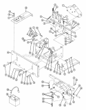 Seat Support Assembly Parts Zu2013K Diagram and Parts List for ZU2003K 80165 Snapper Lawn Tractor