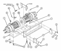 Part Location Diagram of 7062101YP Murray (C) SHIFT BLOCK WELD,