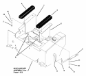 Arm Rest Assembly Diagram and Parts List for ZU2014K  Snapper Lawn Tractor