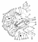 48 Deck Assembly Parts 1810  2010 Diagram and Parts List for ZU4803M  Snapper Lawn Tractor