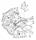 48 Deck Assembly Parts Zu2013K Diagram and Parts List for ZU4803M  Snapper Lawn Tractor