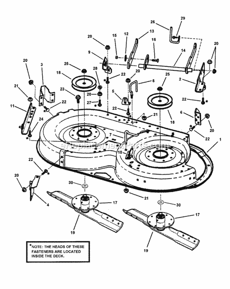 38 Cutting Deck Belts Brakes Pt1 Diagram and Parts List for LT145H38HBV  Snapper Lawn Tractor