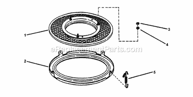 Snapperizer Diagram and Parts List for 21400 80S Snapper Lawn Mower