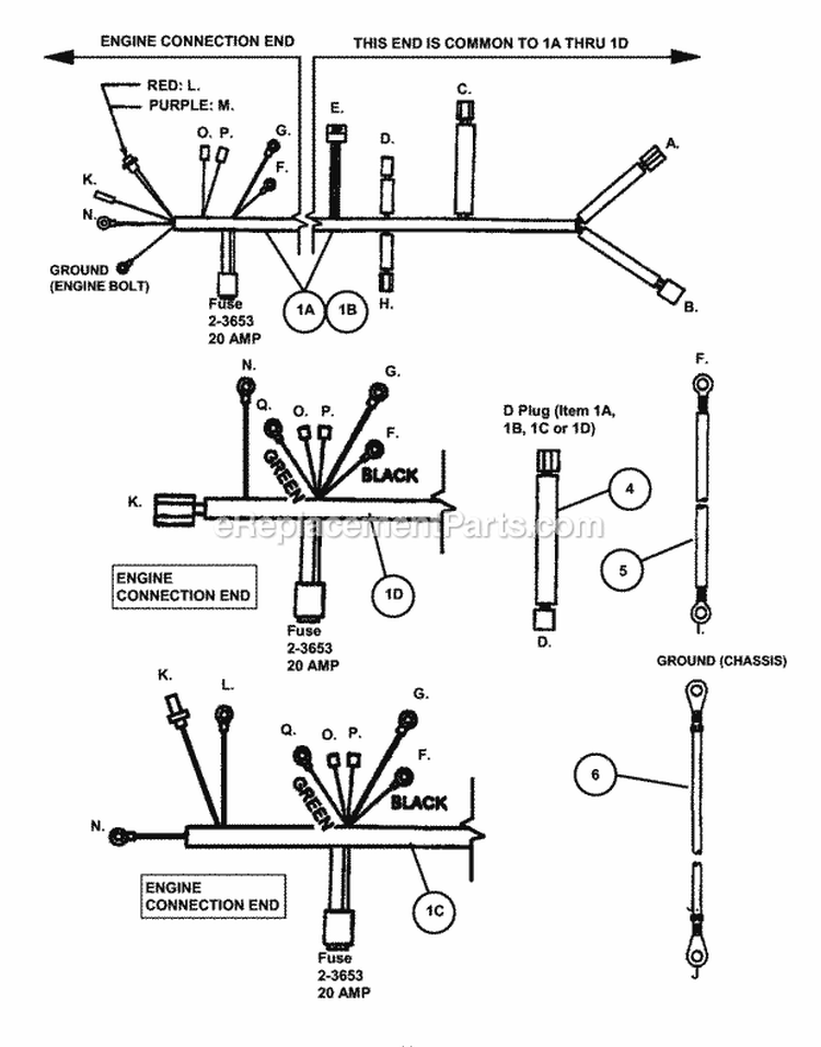 Electrical Components (Part 1) Diagram and Parts List for HZS18483BVE  Snapper Lawn Tractor