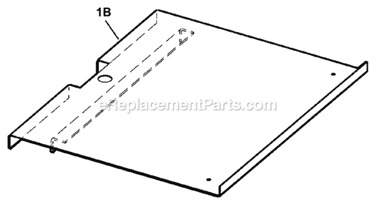 Footrest Assembly Diagram and Parts List for ZMT2500KH  Snapper Lawn Tractor