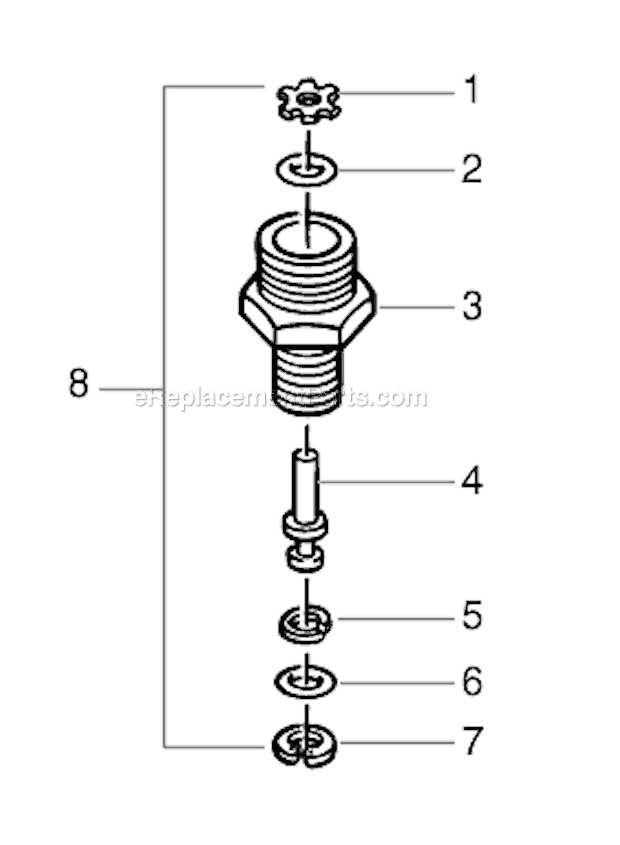 Page I Diagram and Parts List for EP2400 0279010 SprayTECH Paint Sprayer
