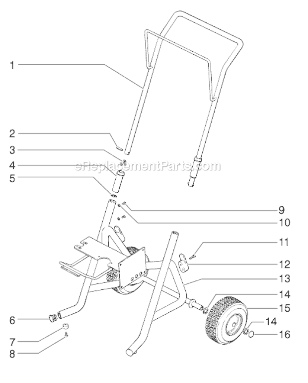 Page I Diagram and Parts List for EP2510 0294012 SprayTECH Paint Sprayer