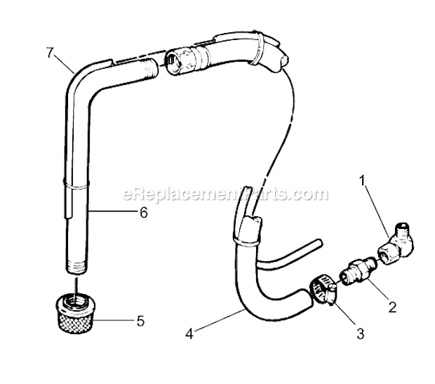 Page H Diagram and Parts List for EP2300SE 0294036 SprayTECH Paint Sprayer