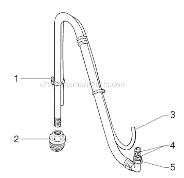 Page C Diagram and Parts List for EP2105 0295001 SprayTECH Paint Sprayer