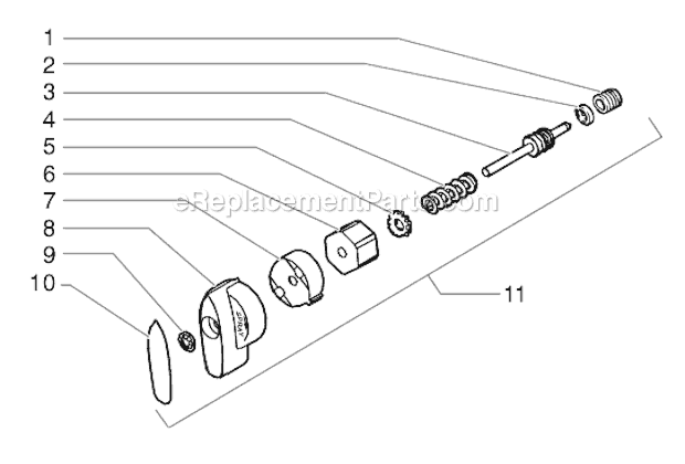 Page I Diagram and Parts List for EP2205 0295025 SprayTECH Paint Sprayer