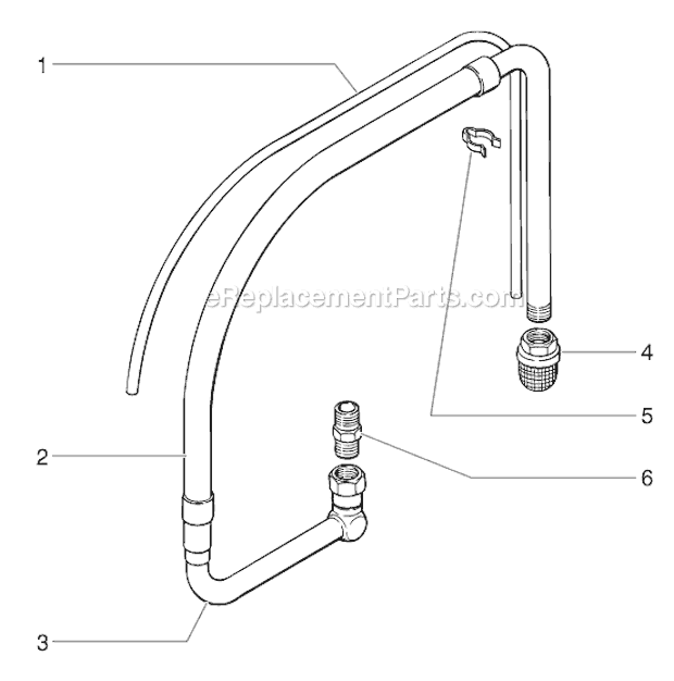 Page E Diagram and Parts List for EPX2505 0507019 SprayTECH Paint Sprayer