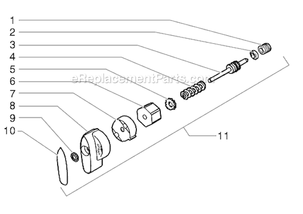Page I Diagram and Parts List for EP2105 0508006 SprayTECH Paint Sprayer