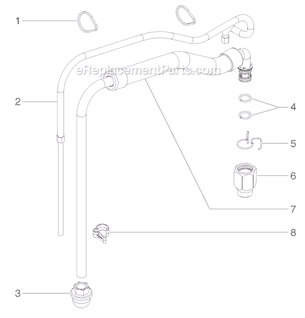 Page B Diagram and Parts List for AIRCOAT 0508074 SprayTECH Paint Sprayer