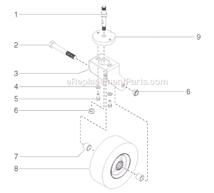 Page H Diagram and Parts List for LC1250 0509025 SprayTECH Paint Sprayer