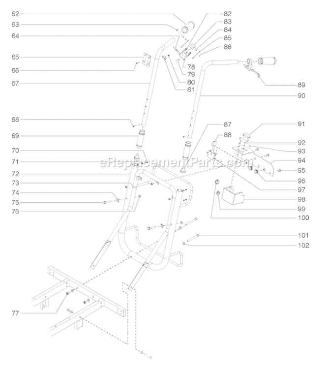 Page D Diagram and Parts List for LC1600 0509026 SprayTECH Paint Sprayer