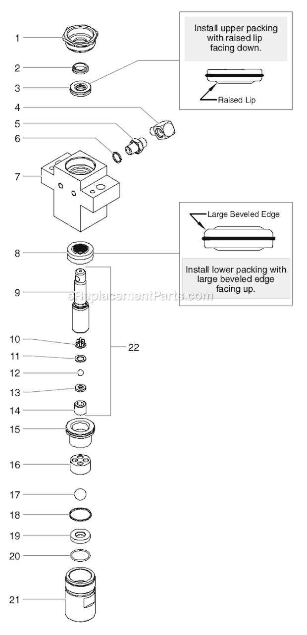 Page C Diagram and Parts List for GPX80 0509037 SprayTECH Paint Sprayer