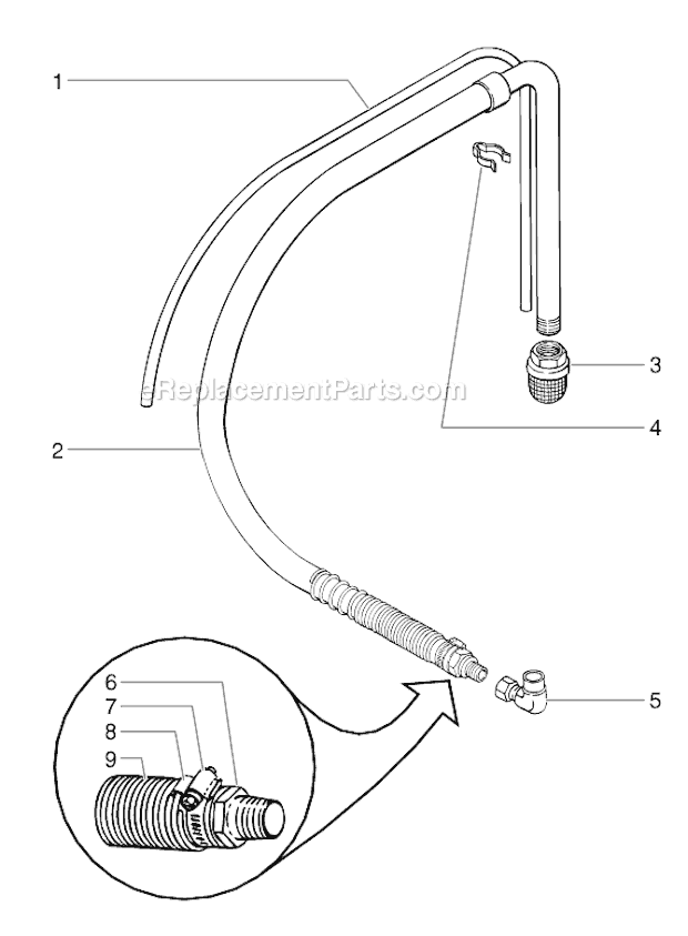 Page G Diagram and Parts List for GPX 0509059 SprayTECH Paint Sprayer