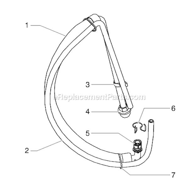 Page C Diagram and Parts List for EPX2155 0551010 SprayTECH Paint Sprayer