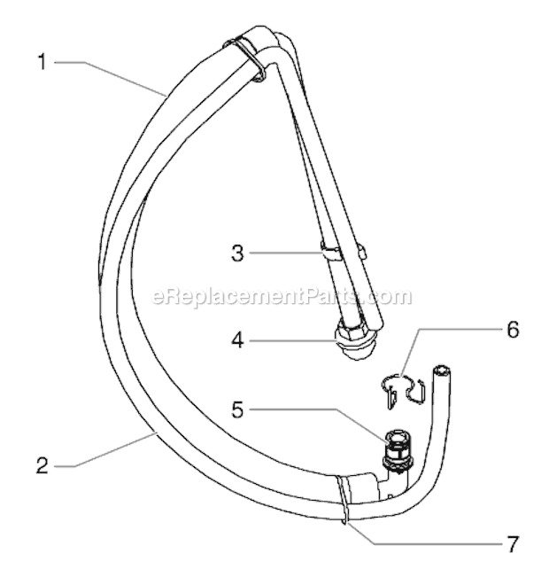 Page C Diagram and Parts List for EPX2155 0551012 SprayTECH Paint Sprayer