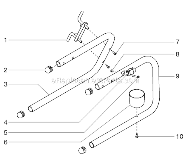 Page E Diagram and Parts List for EPX2155 0551013 SprayTECH Paint Sprayer