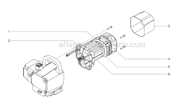 Page B Diagram and Parts List for EPX2255 0551060 SprayTECH Paint Sprayer