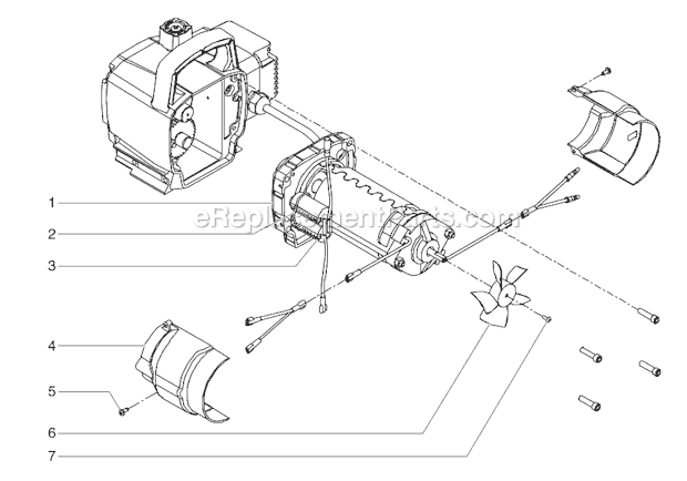 Page B Diagram and Parts List for EPX2255 0552009 SprayTECH Paint Sprayer