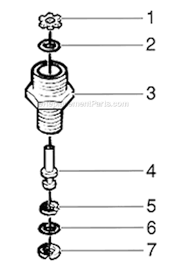 Transducer Assembly Diagram and Parts List for EP2300SE 0294083 SprayTECH Paint Sprayer